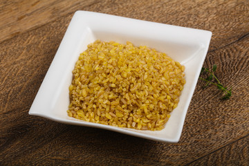 Raw bulgur