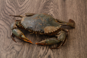 Raw crab