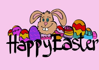 Happy Easter bunny