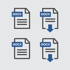 File Icons. File Icons line style vector illustration