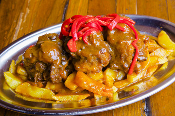 Beef rustic stew - spanish tapas