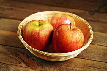 Apples in a basket
