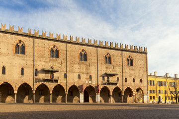 Fototapeta premium ducal palace in the city of mantua