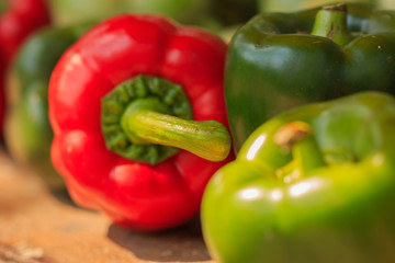 Bell pepper, organic vegetable
