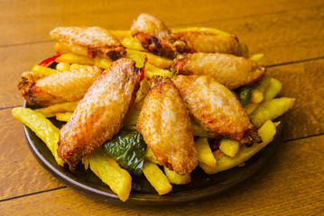 Yummy chicken wings