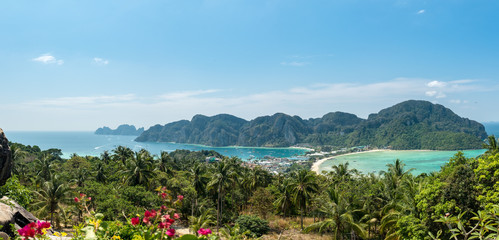 Beautiful tropical coastal landscape, Thailand