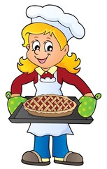 Female cook theme image 8