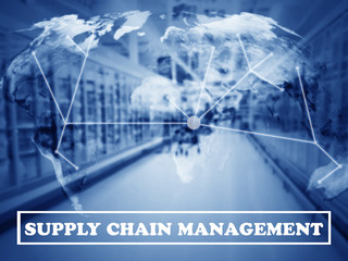 Supply Chain Management Concept