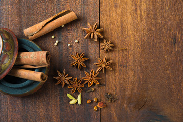 various spices