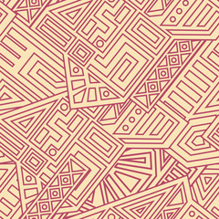 Aztec Vector Seamless Pattern