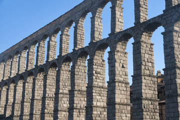 Fototapeta premium Segovia (Spain): Roman aqueduct