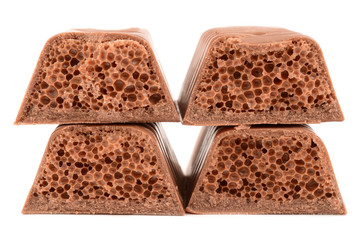 porous chocolate