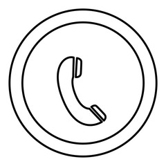 silhouette circular frame with silhouette headphone vector illustration