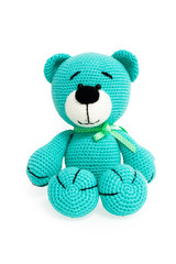 Knitted toy – bear.