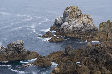 Fototapeta na wymiar Cap Sizun Pointe du Van Bretagne Steilküste