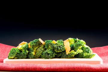 Handmade cauliflower vegetables on table