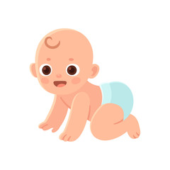 Cute cartoon baby