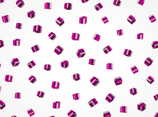 背景　キューブ　トライアド