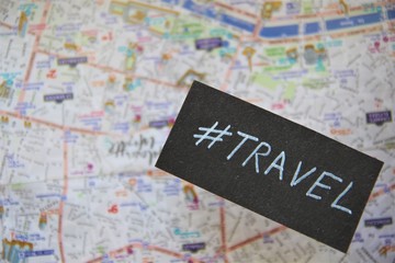 Travel - handwritten. Maps
