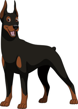 Doberman cartoon sale