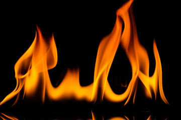 Fire flames background