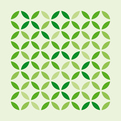 Green Spring Dot Background
