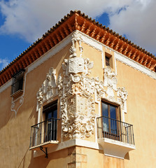 Fototapeta na wymiar Town Hall of Almendralejo, Tierra de Barros, Extremadura, Spain