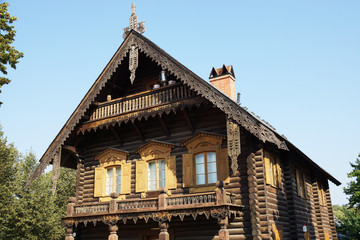 Haus in der russischen Kolonie Alexandrowka in Potsdam, Brandenburg