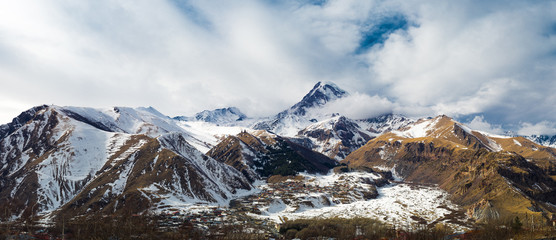 Kazbegi Trinity Church in Georgia