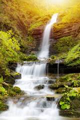 Fototapeta premium Waterfall in carpathions