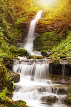 Fototapeta beautiful waterfall