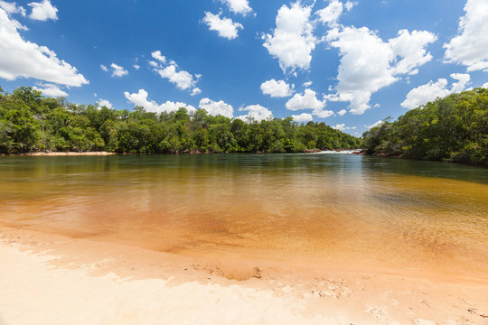 Rio Novo Beach - Jalapao - Tocantins - Brazil
