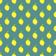 Lemon seamless pattern