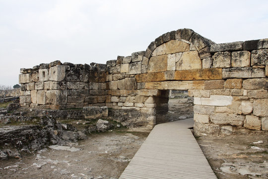 ruins of ancient  Hierapolis