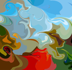 Obraz premium Colorful Color Background