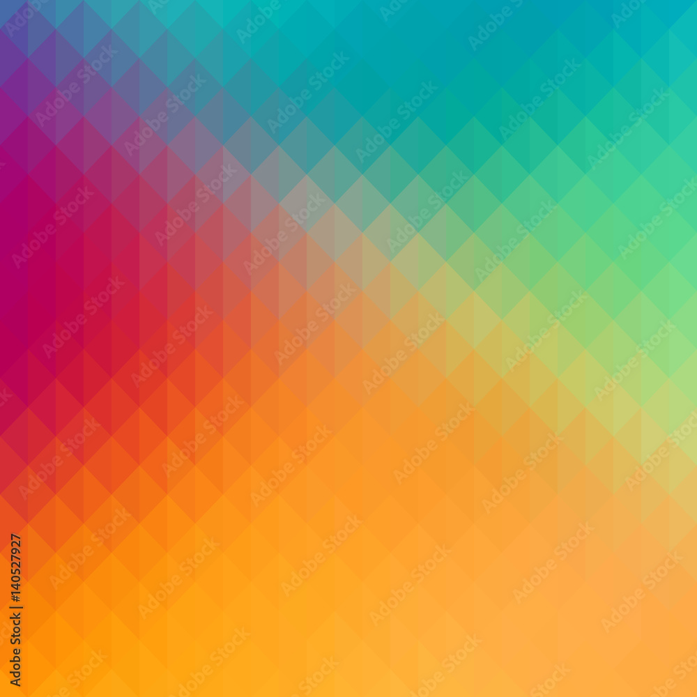 Poster Abstract gradient art geometric background with soft color tone.