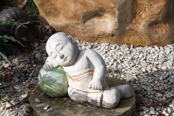 schlafender Buddha