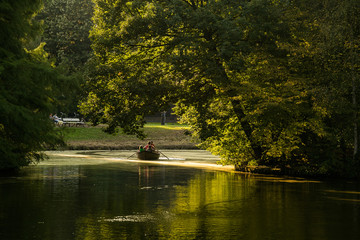 A beautiful day in the park