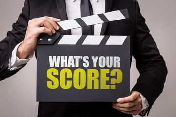Fototapeta premium Whats Your Score?