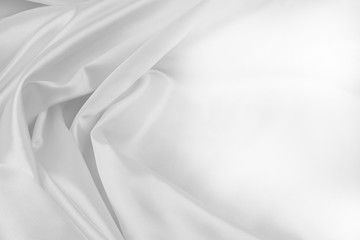 Fototapeta premium White silk