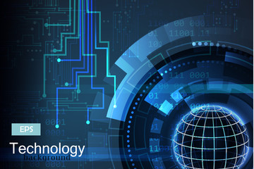 Abstract technology background
