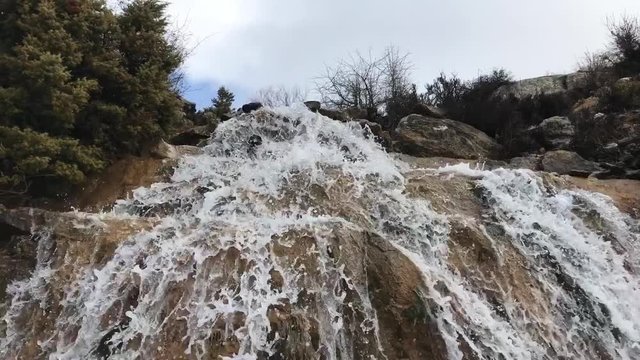 doğal şelale oluşumları
