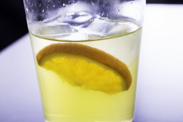 Drink with orange