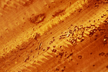 Rusty and brushed copper,old metal background.