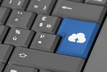 Touche cloud bleu