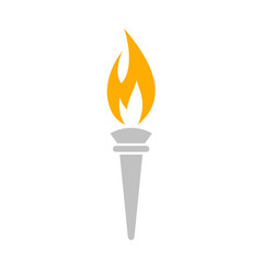 Torch vector icon