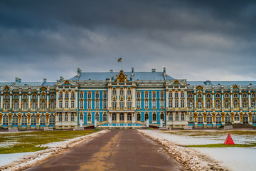 Catherine Palace in Tsarskoye Selo, Pushkin, Saint Petersburg