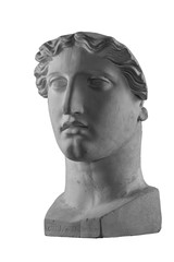 White plaster bust sculpture portrait © Kozlik_mozlik