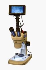 electron microscopes allow the study of the structure and the structure of different materials