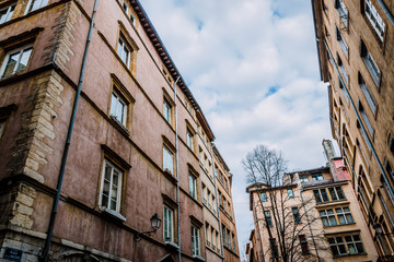 Fototapeta premium Dans les rues du Vieux lyon